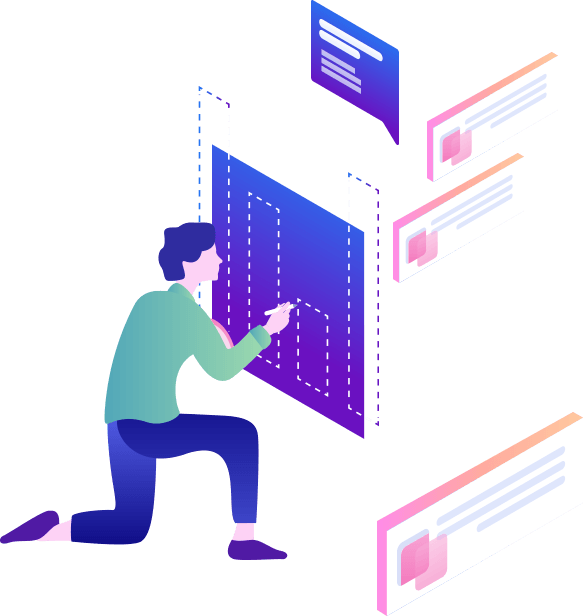 ERP workspace illustration